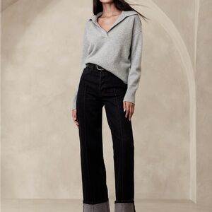 Banana Republic Light Gray Knitwear